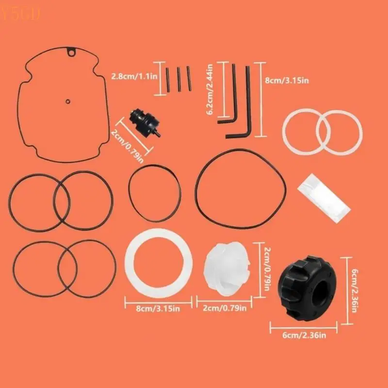 Y5GD Completes Repair Part set with O Rings & Gaskets Comprehensive Part Essential Repair set Simple Installs for FC350A
Y5GD Completes Repair Part set with O Rings & Gaskets Comprehensive Part Essential Repair set Simple Installs for FC350A