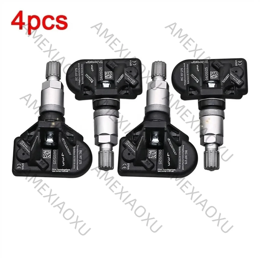 4PCS Tire Pressure Sensor 95C907275 433MHZ TPMS For Audi Q5 Q6 e-tron Porsche Taycan Skoda Superb Volkswagen Passat Volvo EX90 A
4PCS Tire Pressure Sensor 95C907275 433MHZ TPMS For Audi Q5 Q6 e-tron Porsche Taycan Skoda Superb Volkswagen Passat Volvo EX90 A