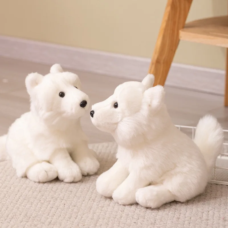 Cartoon Simulation White Arctic Fox Plush Doll Sitting Posture Stuffed Animal Toy Cute White Fox Plush Puppet Girls
Cartoon Simulation White Arctic Fox Plush Doll Sitting Posture Stuffed Animal Toy Cute White Fox Plush Puppet Girls