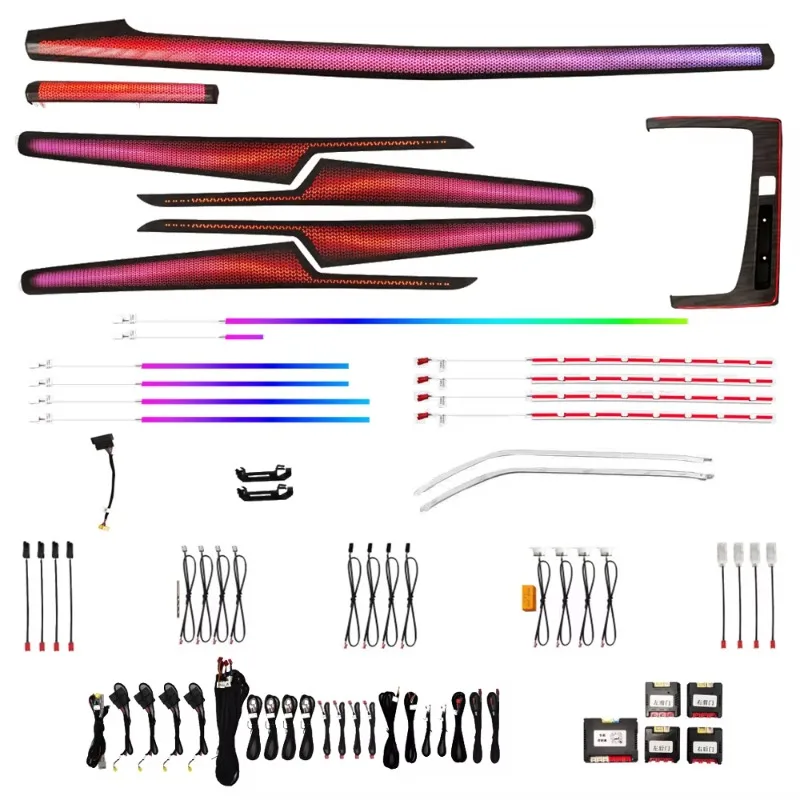 Upgrade European Version Led Car Interior Ambient Lighting Kit for Audi Q5 2018-2025 Atmosphere Carbon Fiber Style Accessories
Upgrade European Version Led Car Interior Ambient Lighting Kit for Audi Q5 2018-2025 Atmosphere Carbon Fiber Style Accessories