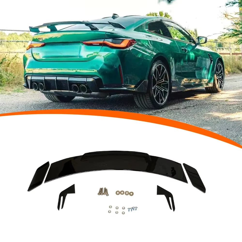 For Rear Wing Upgrade to MP M4 G82 M3 G80 Auto Body Systems High Quality Bright Black Carbon Fiber Pattern Rear Wing
For Rear Wing Upgrade to MP M4 G82 M3 G80 Auto Body Systems High Quality Bright Black Carbon Fiber Pattern Rear Wing
