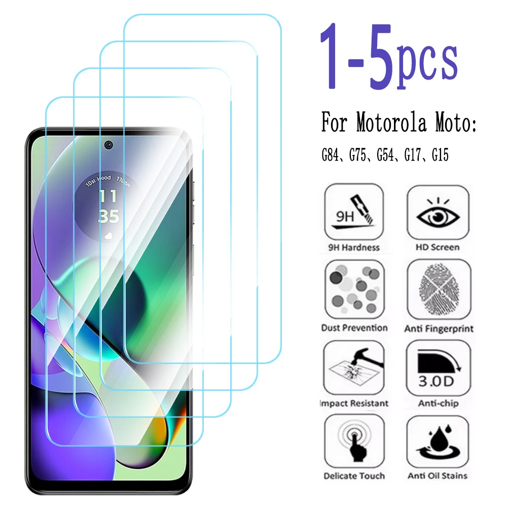 1-5PCS HD Full Cover Tempered Glass For Motorola G84 G75 G54 G17 G15 Easy Installayion Screen Protector Anti-Scratch Glass
1-5PCS HD Full Cover Tempered Glass For Motorola G84 G75 G54 G17 G15 Easy Installayion Screen Protector Anti-Scratch Glass