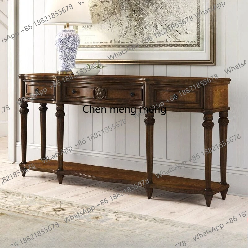 entrance table, retro foyer entrance end view cabinet, European style living room sideboard, corridor table, sofa back table
entrance table, retro foyer entrance end view cabinet, European style living room sideboard, corridor table, sofa back table