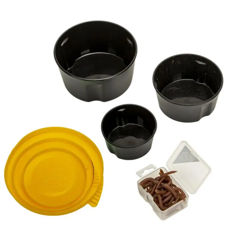 Worm Bait Holder 3Pecies Bait Tackle Box Storage Box Waterproof Fishing Accessories Lightweight Bait Holder For Fishing &
Worm Bait Holder 3Pecies Bait Tackle Box Storage Box Waterproof Fishing Accessories Lightweight Bait Holder For Fishing &