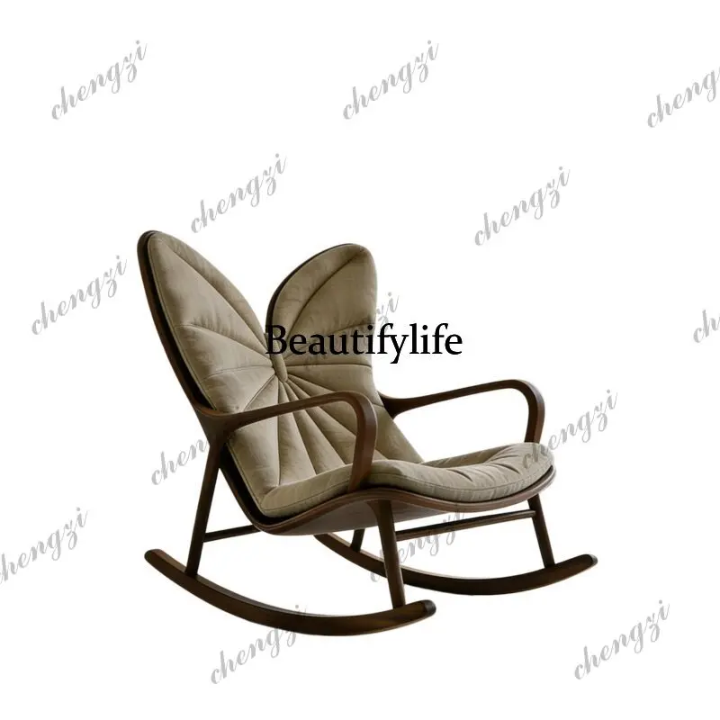 New Chinese-style North American black walnut leisure sofa butterfly-shaped solid wood recliner
New Chinese-style North American black walnut leisure sofa butterfly-shaped solid wood recliner
