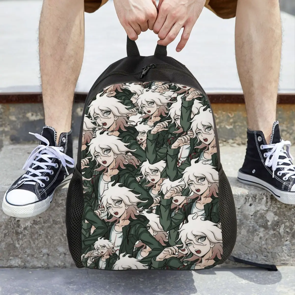 Nagito Komaeda Gun Manga Danganronpa Game Backpack Daypack Large Capacity Boys Girls BookBag School Bag Shoulder Bags Men Women
Nagito Komaeda Gun Manga Danganronpa Game Backpack Daypack Large Capacity Boys Girls BookBag School Bag Shoulder Bags Men Women