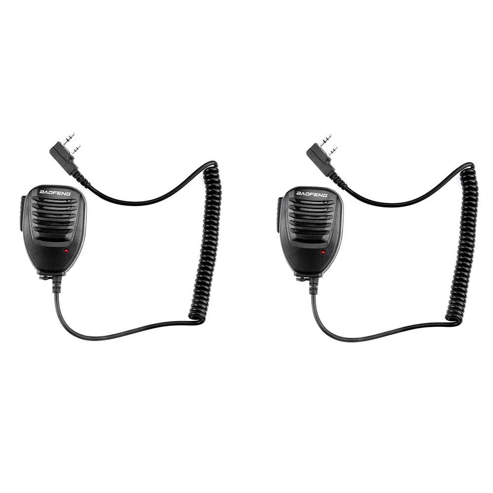 2PCS Baofeng Microphone Baofeng PTT Mic UV-5R Walkie Talkie Speaker for UV-32 DM-32 Two Way Radio QuanSheng UV-K5(8) UV-K6
2PCS Baofeng Microphone Baofeng PTT Mic UV-5R Walkie Talkie Speaker for UV-32 DM-32 Two Way Radio QuanSheng UV-K5(8) UV-K6