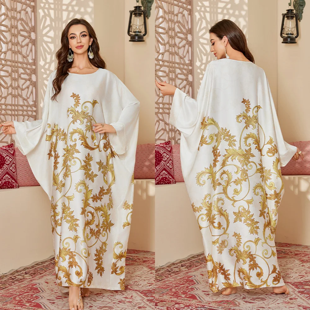 New ladies plus size pajamas satin printed top long robe comfortable plus size women spring, summer and autumn
New ladies plus size pajamas satin printed top long robe comfortable plus size women spring, summer and autumn