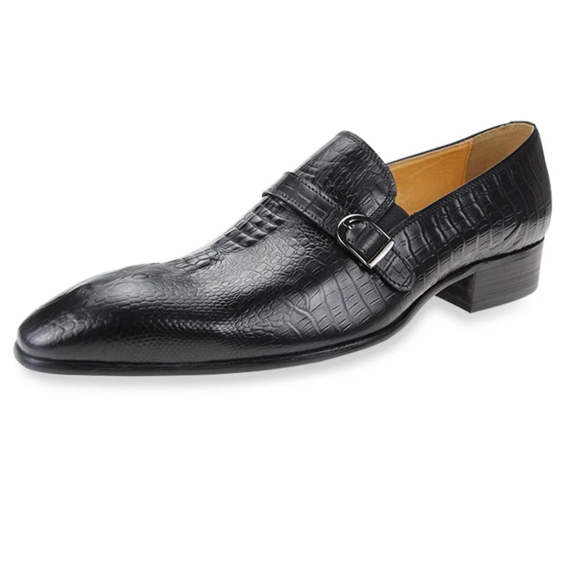 Business Loafer New Style Men Shoes Comfortable Crocodile Printing Casual Slip On Social Office Man Shoe Sapato Social Masculino
Business Loafer New Style Men Shoes Comfortable Crocodile Printing Casual Slip On Social Office Man Shoe Sapato Social Masculino