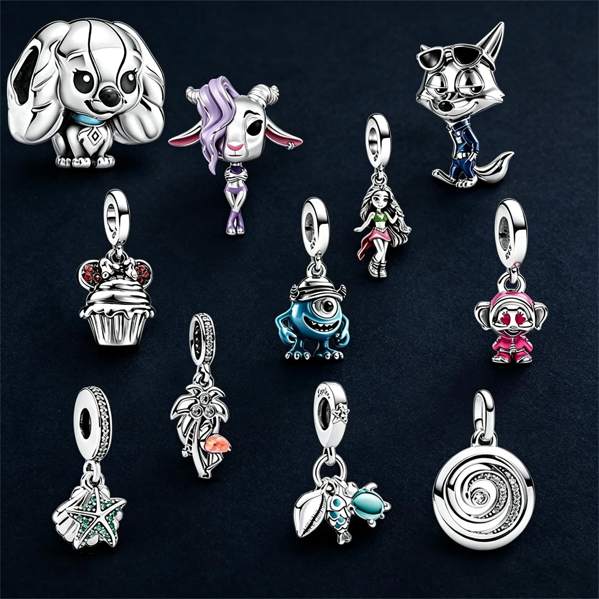 New 925 Silver,Mouse,Bear,Elephant,Cup Bead Pendant,Suitable for European Original Bracelet DIY Accessories Exquisite Jewelry
New 925 Silver,Mouse,Bear,Elephant,Cup Bead Pendant,Suitable for European Original Bracelet DIY Accessories Exquisite Jewelry