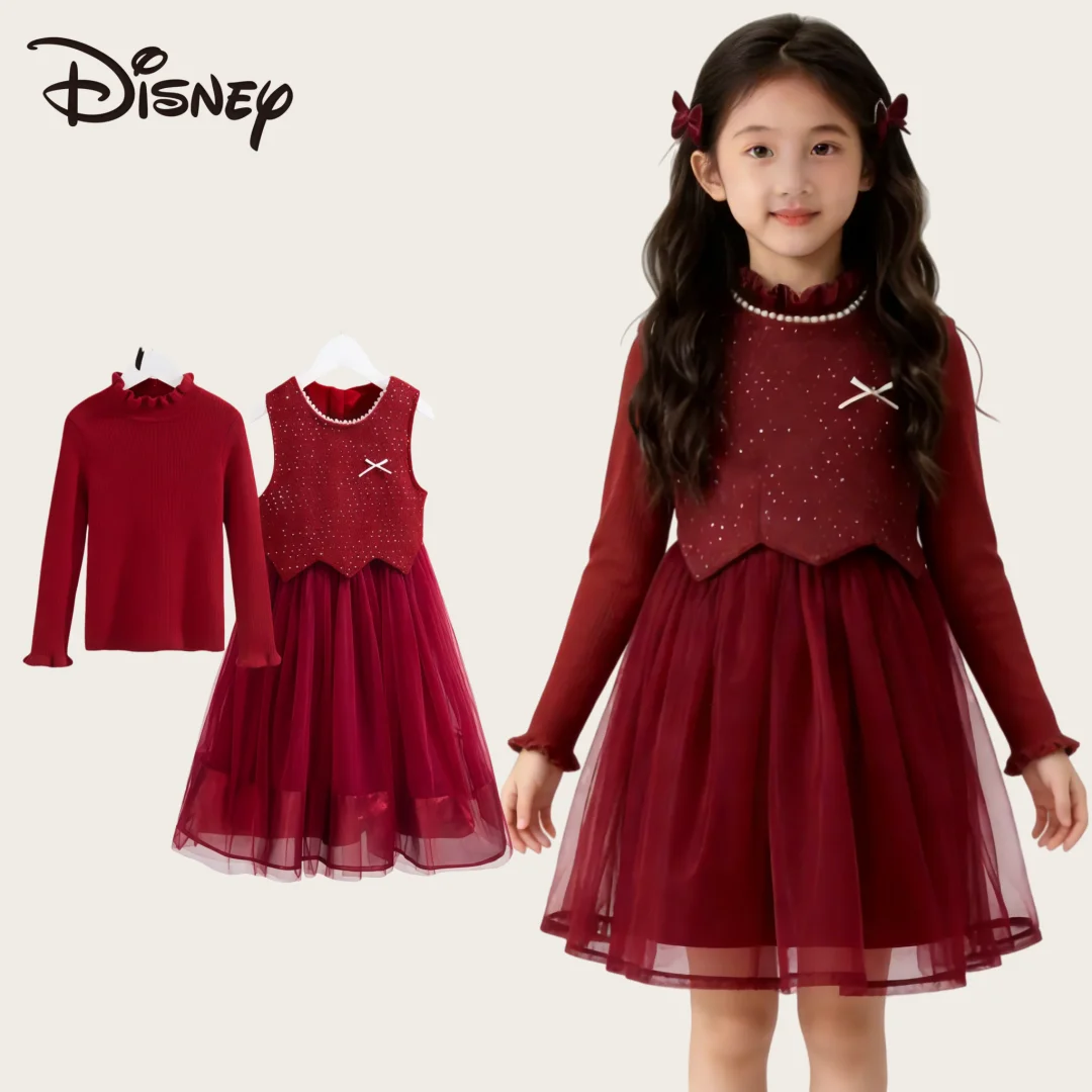 Disney Kids Princess style Clothes Girls Stylish Twinkling Dress Suit Spring Autumn Cold-resistant Dress Girls Trendy Dress Suit
Disney Kids Princess style Clothes Girls Stylish Twinkling Dress Suit Spring Autumn Cold-resistant Dress Girls Trendy Dress Suit