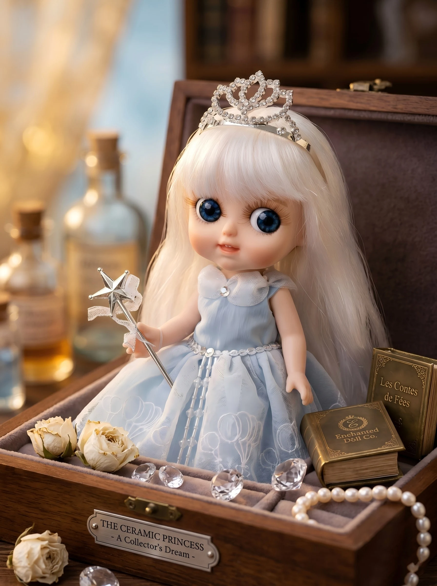 Cloveray 10 inch Porcelain Dolls Collectible Vintage Style Ceramic Doll Fashion Home Decor for Collections and Girl Toy Gift
Cloveray 10 inch Porcelain Dolls Collectible Vintage Style Ceramic Doll Fashion Home Decor for Collections and Girl Toy Gift