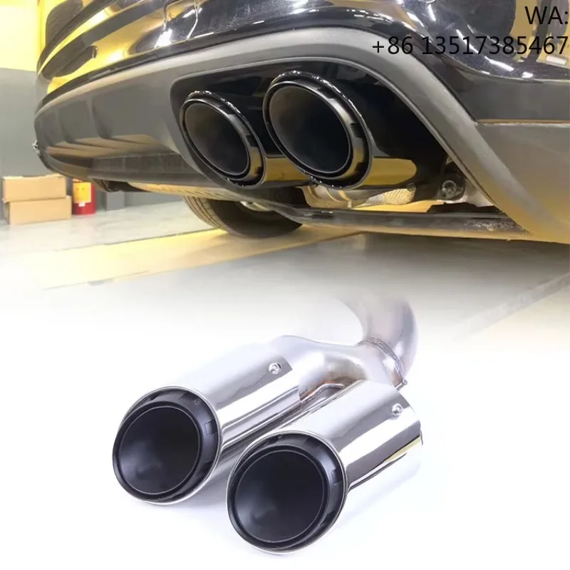Stainless Steel Muffler Tailpipe Upgrade Cayenne 958 Car Exhaust Pipes for Porsche Cayenne 9Y0 2018-2025
Stainless Steel Muffler Tailpipe Upgrade Cayenne 958 Car Exhaust Pipes for Porsche Cayenne 9Y0 2018-2025