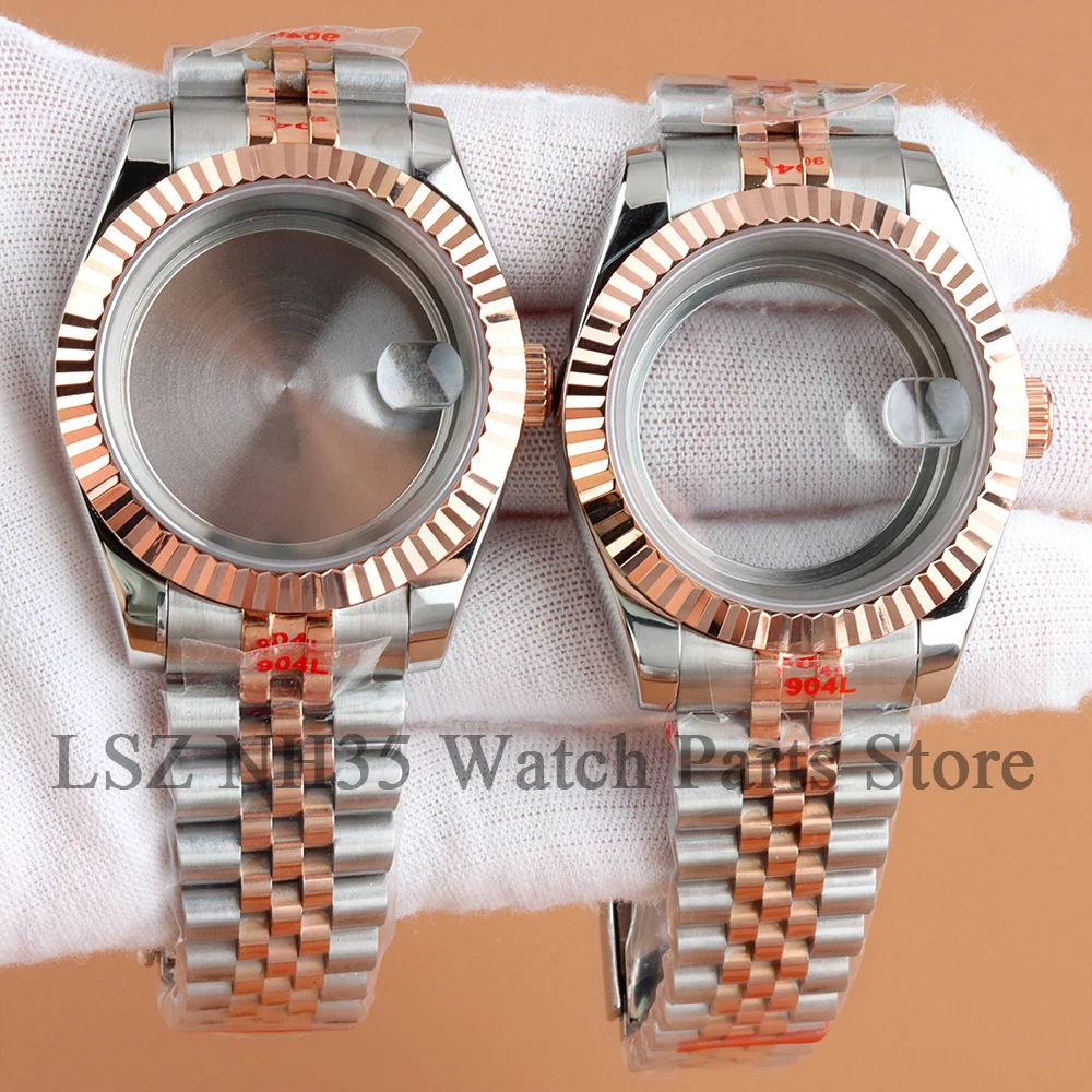 Розовое серебро 36 мм 39 мм NH35 рифленый изогнутый твердый корпус часов подходит для серии Datejust NH35 NH36 автоматический механизм 28,5 мм циферблат
Розовое серебро 36 мм 39 мм NH35 рифленый изогнутый твердый корпус часов подходит для серии Datejust NH35 NH36 автоматический механизм 28,5 мм циферблат