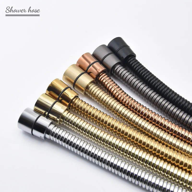 1.5M Stainless Steel Flexible Shower Hose Long Bathroom Shower Water Hose Extension Plumbing Pipe Pulling Tube Bath Accessories
1.5M Stainless Steel Flexible Shower Hose Long Bathroom Shower Water Hose Extension Plumbing Pipe Pulling Tube Bath Accessories
