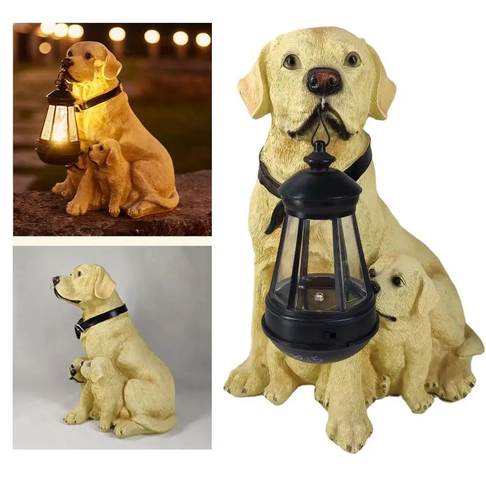 Creative Resin Dog Sculpture Waterproof Windproof Puppy Resin Light Rustic Design Solar-Powered Outdoor Dog Sculpture
Creative Resin Dog Sculpture Waterproof Windproof Puppy Resin Light Rustic Design Solar-Powered Outdoor Dog Sculpture