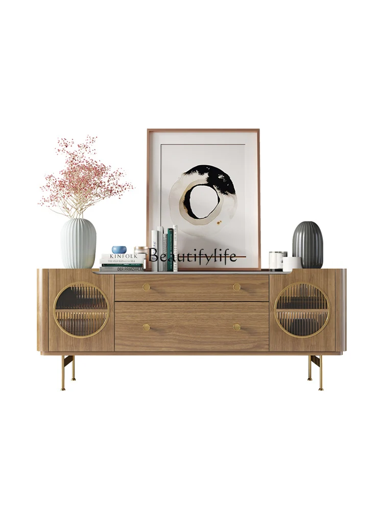 Nordic Entry Lux Style Dining Edge Tea Cabinet Modern Minimalist Solid Wood Home Living Room Marble Storage Entrance Cabinet
Nordic Entry Lux Style Dining Edge Tea Cabinet Modern Minimalist Solid Wood Home Living Room Marble Storage Entrance Cabinet