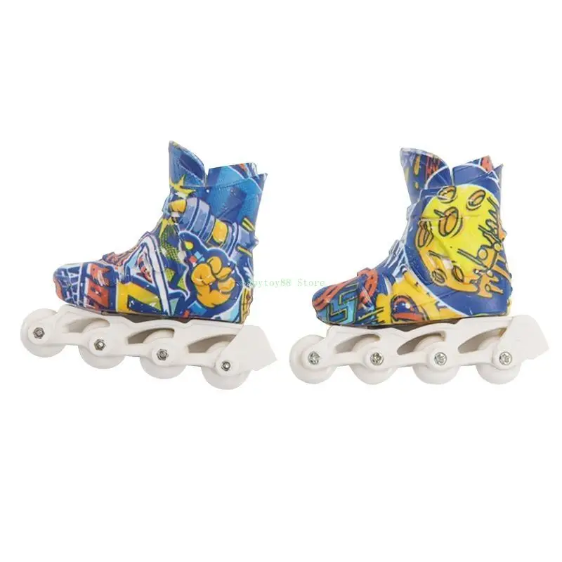 Y4UD 1 Pair Kids Simulation Interactive Finger Ice/Roller Skates Portable Sneakers
Y4UD 1 Pair Kids Simulation Interactive Finger Ice/Roller Skates Portable Sneakers