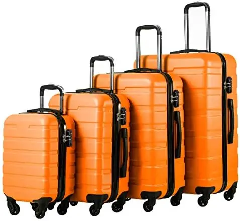 Lage 3 Piece Set, Lightweight Durable Hardshell Suitcase set with 360° Spinner Wheels, TSA-approved Lock, Checked
Lage 3 Piece Set, Lightweight Durable Hardshell Suitcase set with 360° Spinner Wheels, TSA-approved Lock, Checked