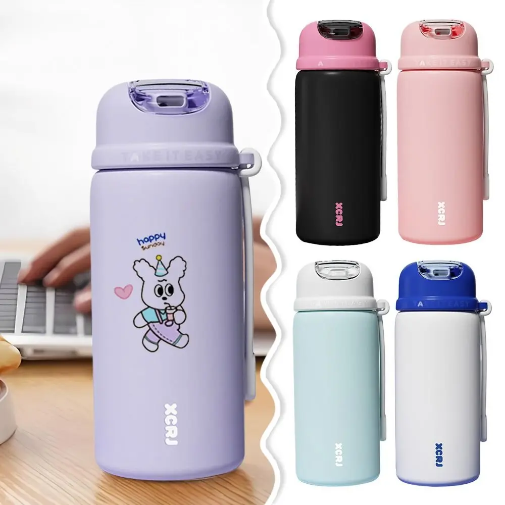 Cute 420ML Thermal Cup Large Capacity Cartoon Pattern Vacuum Cup Reausable Leakproof Thermo Bottle Drinkware
Cute 420ML Thermal Cup Large Capacity Cartoon Pattern Vacuum Cup Reausable Leakproof Thermo Bottle Drinkware