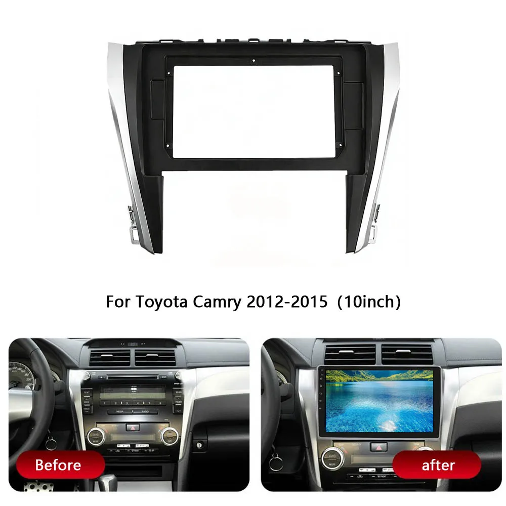 10.1Inch For Toyota Camry 2012 Car Radio Fascia Frame Stereo Audio Navigation Frame Panel Dashboard Fitting Kit
10.1Inch For Toyota Camry 2012 Car Radio Fascia Frame Stereo Audio Navigation Frame Panel Dashboard Fitting Kit