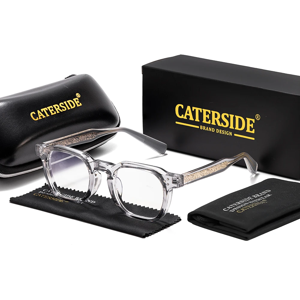 Очки CATERSIDE с защитой от синего света, женские высококачественные ретро-очки квадратной формы для компьютера, оправа TR90, мужские очки для ежедневного чтения
Очки CATERSIDE с защитой от синего света, женские высококачественные ретро-очки квадратной формы для компьютера, оправа TR90, мужские очки для ежедневного чтения