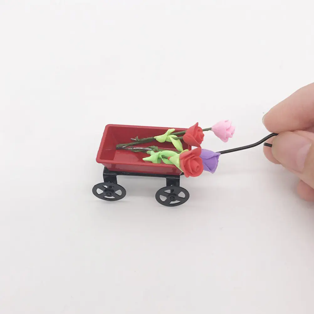 2Pcs 1:12 Miniature Iron Pull Cart for Dollhouse Garden Decoration Mini House Accessories Realistic Fairy Garden Ornament
2Pcs 1:12 Miniature Iron Pull Cart for Dollhouse Garden Decoration Mini House Accessories Realistic Fairy Garden Ornament