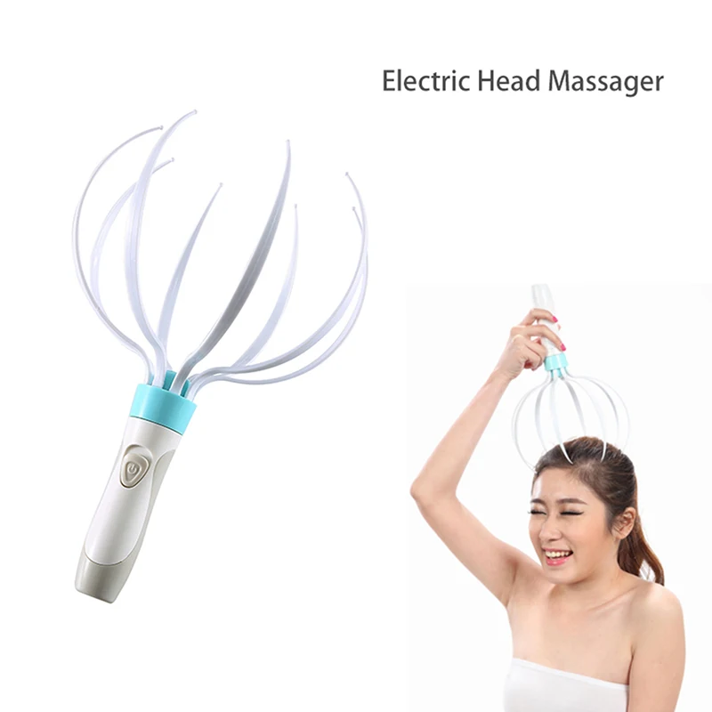 1pc Head Massager Scalp Vibration Massage Eight Claw Electric Household Massager
1pc Head Massager Scalp Vibration Massage Eight Claw Electric Household Massager