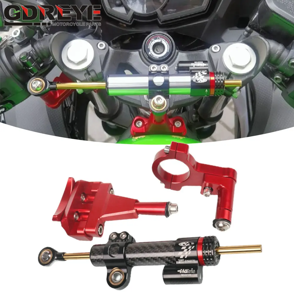 Стабилизатор кронштейна рулевого демпфера мотоцикла для Kawasaki Ninja 400 Ninja400 2018-2019 стабилизирует контроль безопасности
Стабилизатор кронштейна рулевого демпфера мотоцикла для Kawasaki Ninja 400 Ninja400 2018-2019 стабилизирует контроль безопасности