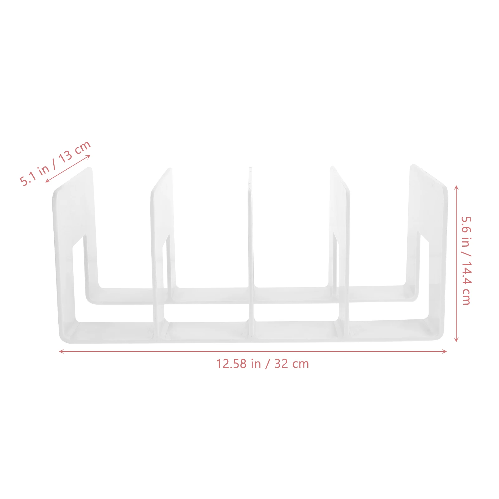1pc Sturdy Acrylic Desktop Book Storage Rack For Office Library Magazine Document Holder Multifunctional Student School Supplies
1pc Sturdy Acrylic Desktop Book Storage Rack For Office Library Magazine Document Holder Multifunctional Student School Supplies