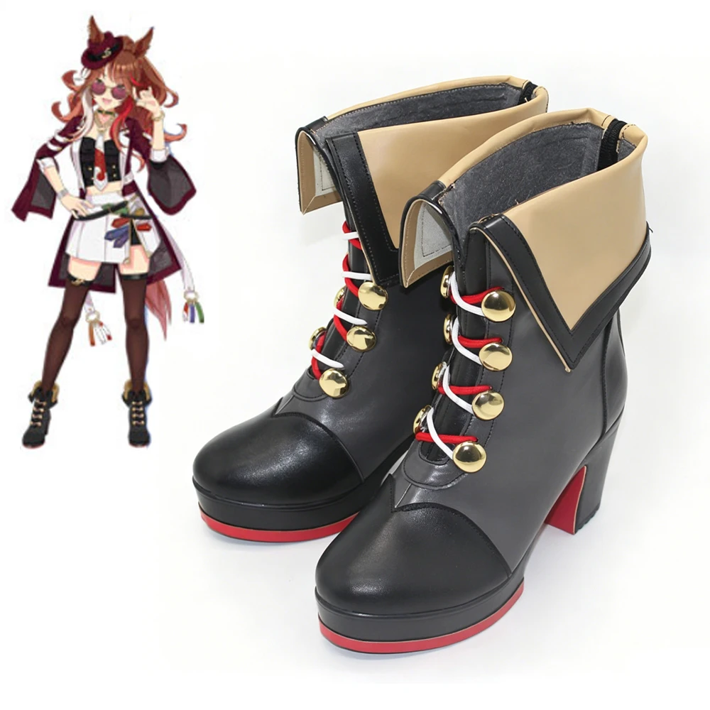 Game Umamusume Pretty Derby Forever Young Cosplay Shoes Boots For Anime Halloween Carnival Comicon Adult Women Men Costume Prop
Game Umamusume Pretty Derby Forever Young Cosplay Shoes Boots For Anime Halloween Carnival Comicon Adult Women Men Costume Prop