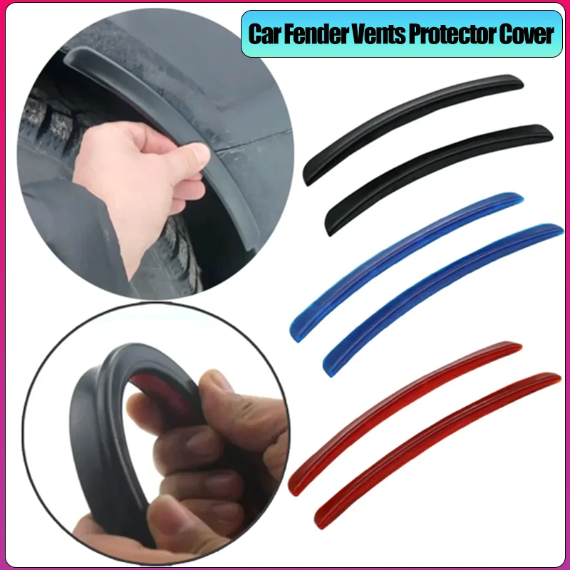 Universal Fender Vents Protector Cover Car Wheel Eyebrow Arch Decoration Strips AUTO Stickers Exterior Accessories 2Pcs
Universal Fender Vents Protector Cover Car Wheel Eyebrow Arch Decoration Strips AUTO Stickers Exterior Accessories 2Pcs