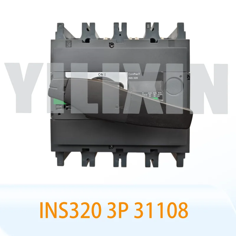 INS320 3P 31108 Load Switch INS 3P 500A Isolated Black Handle
INS320 3P 31108 Load Switch INS 3P 500A Isolated Black Handle