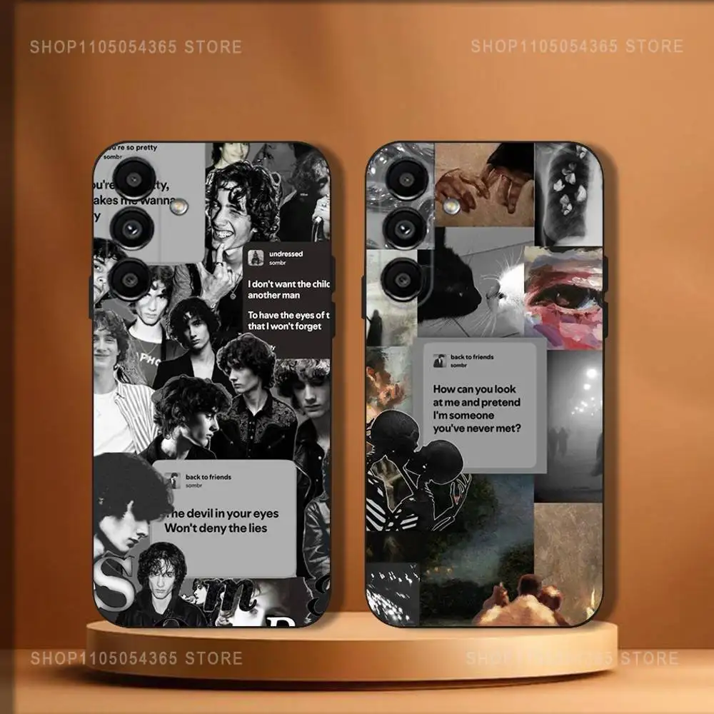 S-Somber Back To Friend Phone Case For Samsung Galaxy A20,A21s,A22,A31,A32,A52,A53,A72,73,A80 Soft Black Cover 
S-Somber Back To Friend Phone Case For Samsung Galaxy A20,A21s,A22,A31,A32,A52,A53,A72,73,A80 Soft Black Cover