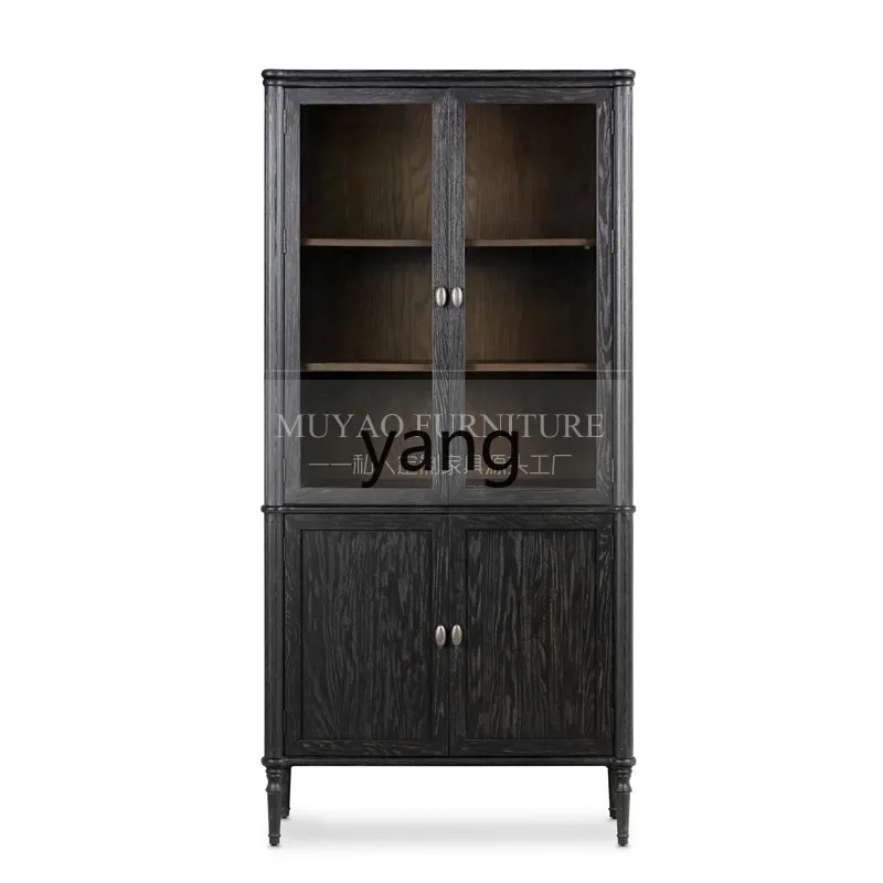 LMM Vintage Glass Door Wine Cabinet Storage Cabinet Nordic Sideboard
LMM Vintage Glass Door Wine Cabinet Storage Cabinet Nordic Sideboard