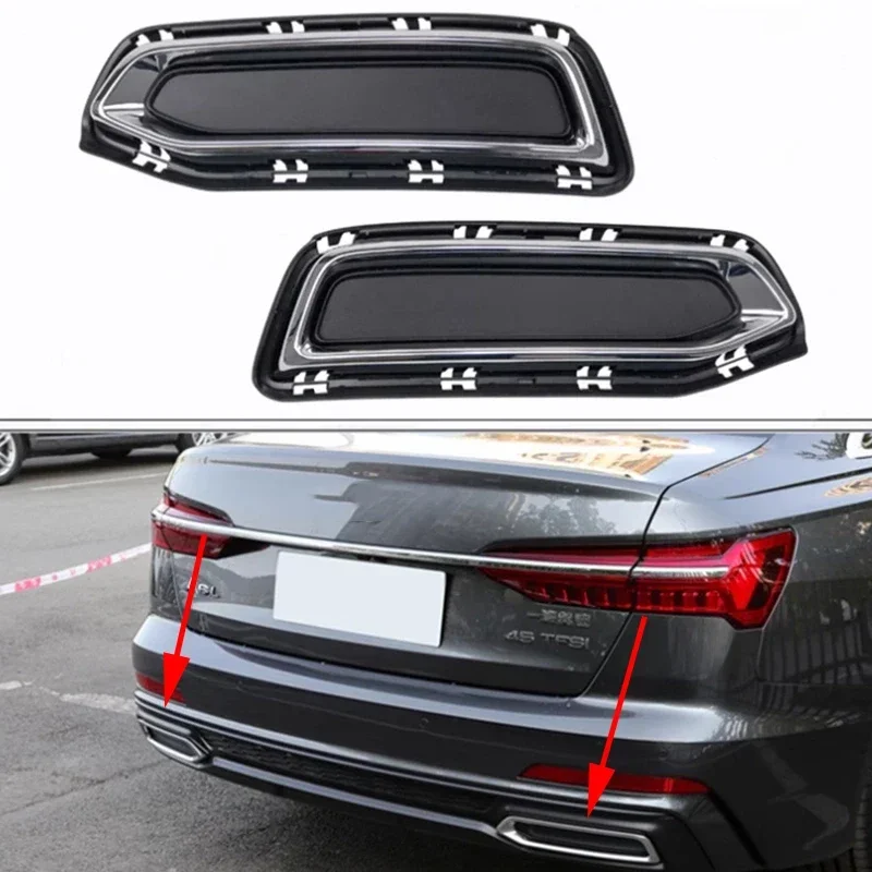 Auto Rear Exhaust Muffler Tail Throat Pipe Cover Trim Replacement For Audi A6 SLINE S-LINE S6 C8 Avant 2019 2020 2021 2022
Auto Rear Exhaust Muffler Tail Throat Pipe Cover Trim Replacement For Audi A6 SLINE S-LINE S6 C8 Avant 2019 2020 2021 2022