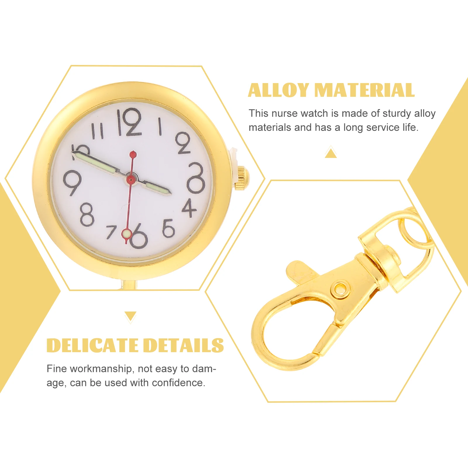 Nurse Watch Pocket Watches Clip On Keychain HangingMaterial Long Service Life Great Gift Travel Friendly Stable Design
Nurse Watch Pocket Watches Clip On Keychain HangingMaterial Long Service Life Great Gift Travel Friendly Stable Design