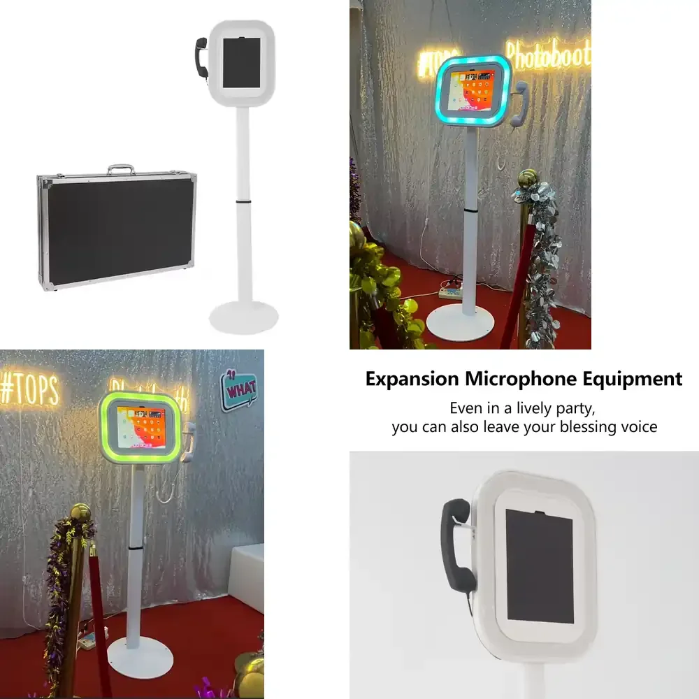 Пейзажная фотобудка-гостевая книга для iPad 2-в-1 из алюминиевого сплава с Wi-Fi и сенсорным управлением, модель 129G
Пейзажная фотобудка-гостевая книга для iPad 2-в-1 из алюминиевого сплава с Wi-Fi и сенсорным управлением, модель 129G