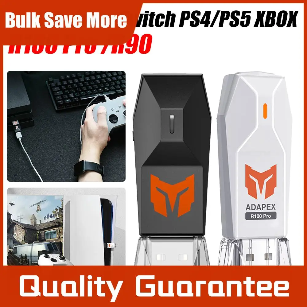Конвертер BIGBIG WON R100 Pro, USB-адаптер, совместимый с Bluetooth, для Windows Switch, PS4/PS5/XBOX One S, контроллер геймпада
Конвертер BIGBIG WON R100 Pro, USB-адаптер, совместимый с Bluetooth, для Windows Switch, PS4/PS5/XBOX One S, контроллер геймпада