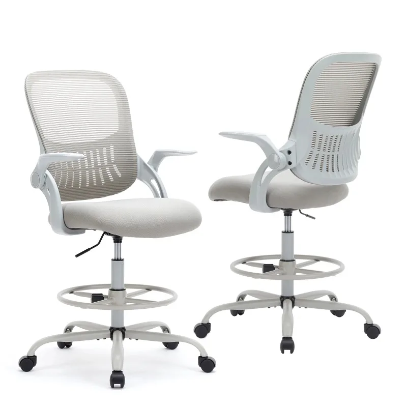 Office Chair, Ergonomic Tall Mesh Office Chair with Storable Lumbar Support, Adjustable Foot Ring and Armrests, Mid Back
Office Chair, Ergonomic Tall Mesh Office Chair with Storable Lumbar Support, Adjustable Foot Ring and Armrests, Mid Back
