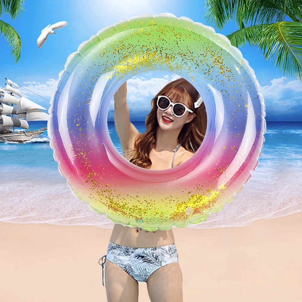 Swimming Rings Glitter Pool Foats Adult Children Inflatable Pool Tube Float Water Toy Swim Laps Summer Swimming Pool Beach Toys
Swimming Rings Glitter Pool Foats Adult Children Inflatable Pool Tube Float Water Toy Swim Laps Summer Swimming Pool Beach Toys