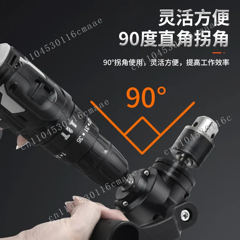 Electric batch corner device 90 degree universal screwdriver turning corner artifact electric drill right angle screwdriver head
Electric batch corner device 90 degree universal screwdriver turning corner artifact electric drill right angle screwdriver head