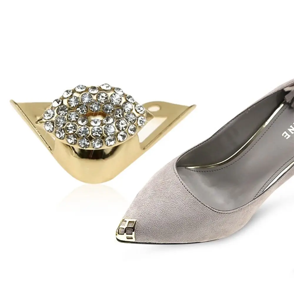 3Pair Elegant Metal Material Shiny Glossy Charm Buckle High Heel Shoes Decoration Shoes Clips Shoes Toe Protection
3Pair Elegant Metal Material Shiny Glossy Charm Buckle High Heel Shoes Decoration Shoes Clips Shoes Toe Protection