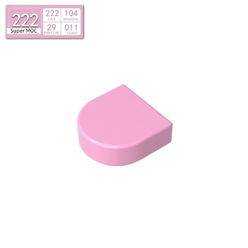10pcs Round 1x1 Half Circle Extended Building Block Toy Assembles Particles Compatible with 24246 35399 35398 Pieces of Parts
10pcs Round 1x1 Half Circle Extended Building Block Toy Assembles Particles Compatible with 24246 35399 35398 Pieces of Parts