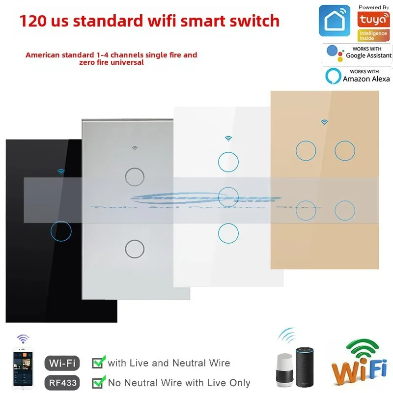 Smart wifi switch Single fire Zero fire Universal mobile phone APP control Voice control Remote control Touch switch
Smart wifi switch Single fire Zero fire Universal mobile phone APP control Voice control Remote control Touch switch