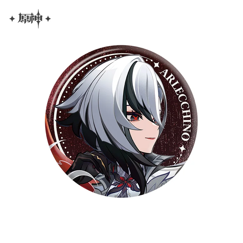 2024 Anime Genshin Impact Version Preview Series Badge Baji Cartoon Figure Arlecchino Brooch Button Official
2024 Anime Genshin Impact Version Preview Series Badge Baji Cartoon Figure Arlecchino Brooch Button Official