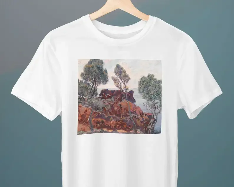 Agay, Les Roches Rouges, The Red Rocks, Armand Guillaumin Painting, Unisex T-Shirt, Art T-Shirt
Agay, Les Roches Rouges, The Red Rocks, Armand Guillaumin Painting, Unisex T-Shirt, Art T-Shirt