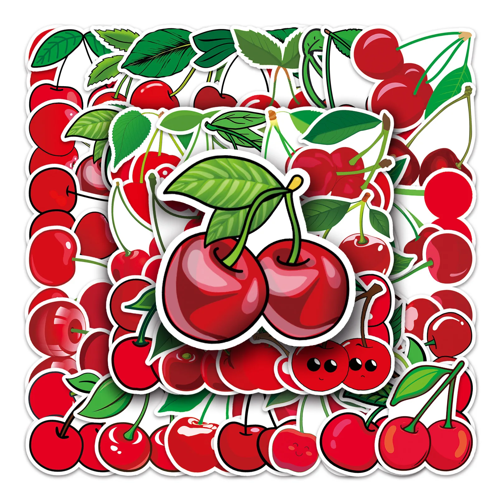 50Pcs cherry graffiti DIY cartoon Decoratio phone Luggage Laptop Guitar Bike Skateboard fridge helmet Kid Toy waterpro sticker
50Pcs cherry graffiti DIY cartoon Decoratio phone Luggage Laptop Guitar Bike Skateboard fridge helmet Kid Toy waterpro sticker