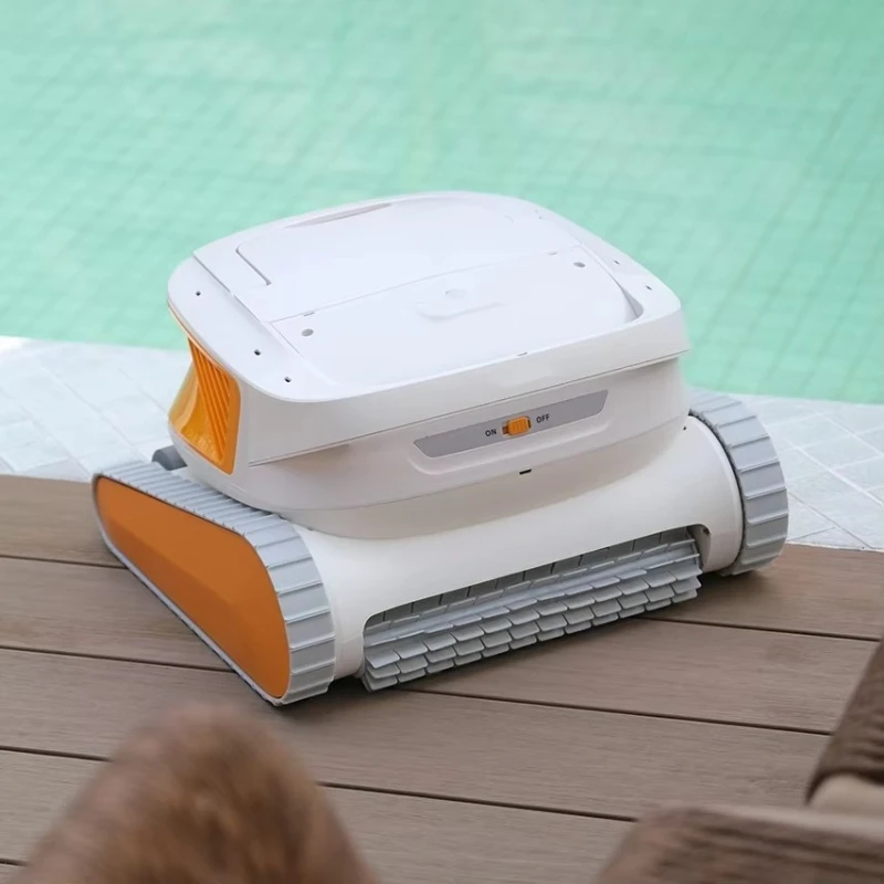 ZC1-Cordless Robotic Pool Cleaner, 200 min Walls, Floors, Waterline Cleaning Pool Robot
ZC1-Cordless Robotic Pool Cleaner, 200 min Walls, Floors, Waterline Cleaning Pool Robot