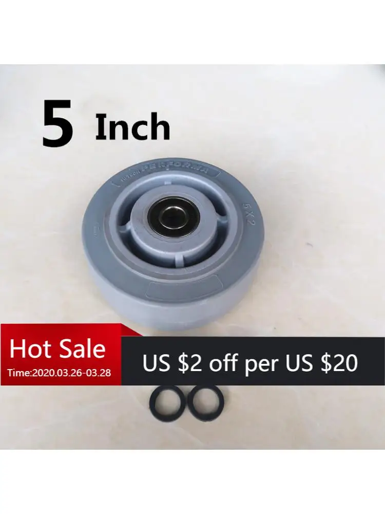 1PC 5-Inch Heavy Duty Silent TPR Caster Wheel Wear-Resistant for Durable Industrial Heavy Trolley Applications
1PC 5-Inch Heavy Duty Silent TPR Caster Wheel Wear-Resistant for Durable Industrial Heavy Trolley Applications